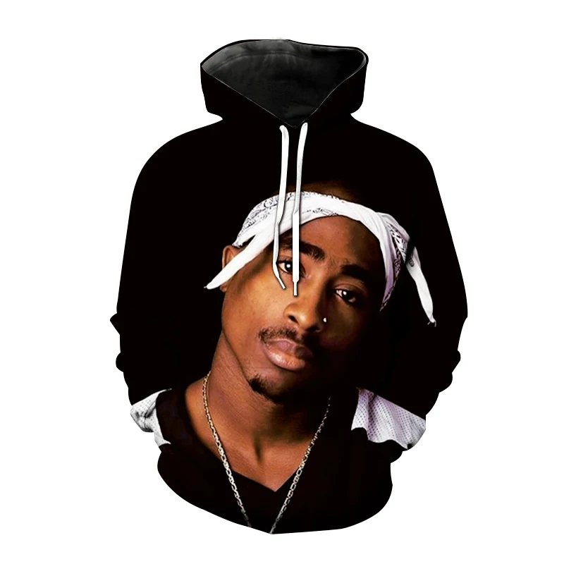 2021 Spring and Autumn Men's and Women's Clothing 2pac Hoodie 3d Printing Tupac Pullover Fashion Rap Singer Band Men's and Women
2021 Spring and Autumn Men's and Women's Clothing 2pac Hoodie 3d Printing Tupac Pullover Fashion Rap Singer Band Men's and Women