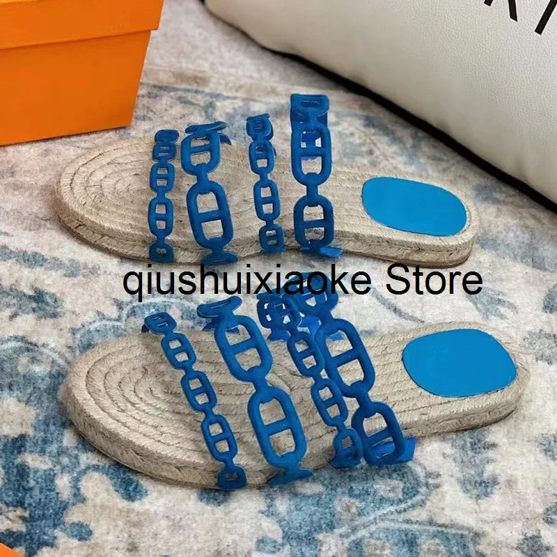 Weave Sole Slides Women Flat Shoes Summer Beach Narrow Bands Design New Chic Girl Luxury Brand Designer Woman
Weave Sole Slides Women Flat Shoes Summer Beach Narrow Bands Design New Chic Girl Luxury Brand Designer Woman