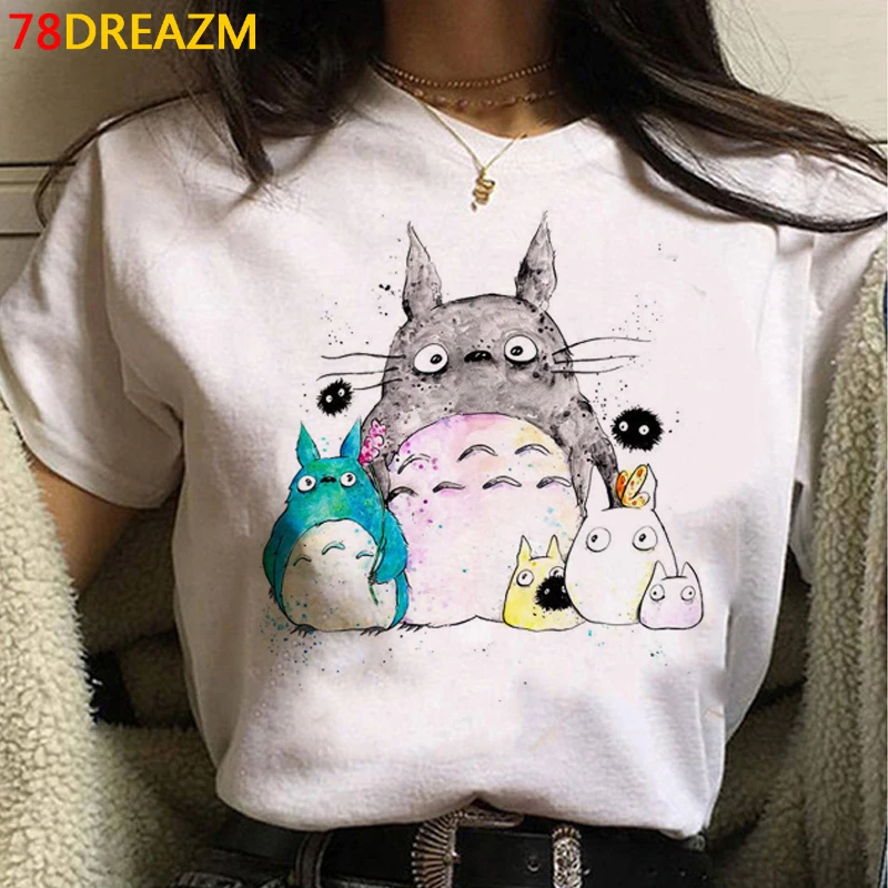 Totoro Studio Ghibli summer top clothes female japanese vintage ulzzang aesthetic t shirt graphic tees women
Totoro Studio Ghibli summer top clothes female japanese vintage ulzzang aesthetic t shirt graphic tees women