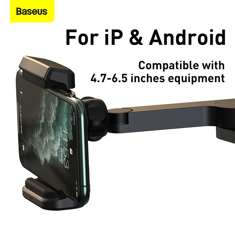 Baseus Backseat Phone Holder 15W Wireless Charger for iPhone Universal Stand in Car for 4.7-6.5inch phones Car Holder for Huawei
Baseus Backseat Phone Holder 15W Wireless Charger for iPhone Universal Stand in Car for 4.7-6.5inch phones Car Holder for Huawei