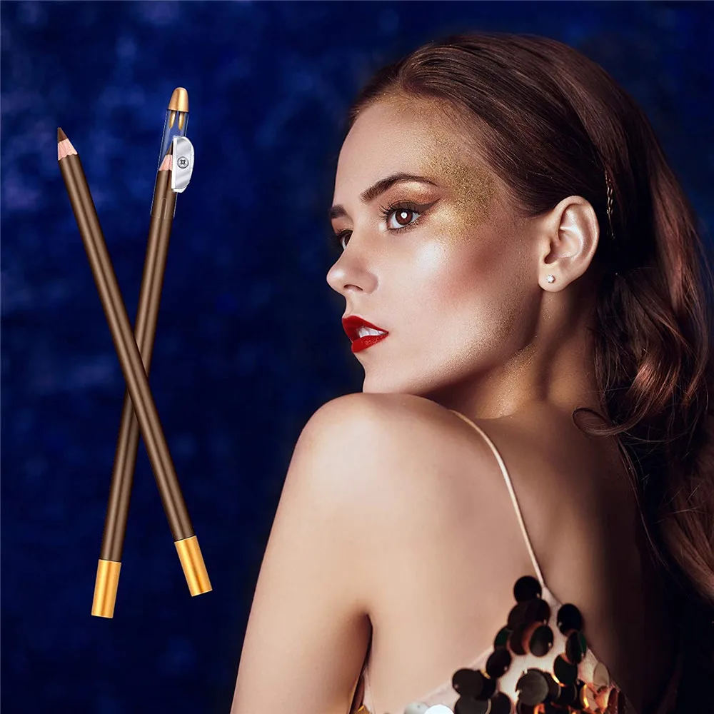 1PC Waterproof Long-lasting Excellence Eyebrow Soft Strokes Eyeliner Pencil Eye Makeup Beauty Tools With a Built-in Sharpener
1PC Waterproof Long-lasting Excellence Eyebrow Soft Strokes Eyeliner Pencil Eye Makeup Beauty Tools With a Built-in Sharpener