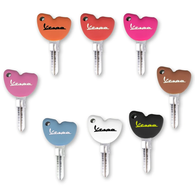 New Motorcycle Scooter Embryo Blank Key Scooter Keys with Key Cover Can be installed Chips For Vespa 3vte 125 GTS GTV 250 300
New Motorcycle Scooter Embryo Blank Key Scooter Keys with Key Cover Can be installed Chips For Vespa 3vte 125 GTS GTV 250 300