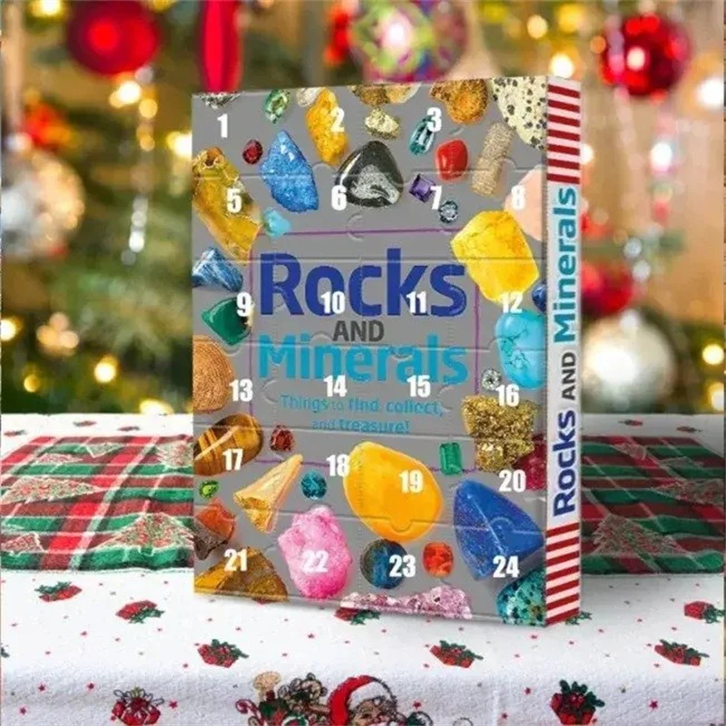 Healing Crystal Advent Calendar Kids with Rock Collections Pebbles Polished Gravel Christmas Countdown Advent Calendar With Gift
Healing Crystal Advent Calendar Kids with Rock Collections Pebbles Polished Gravel Christmas Countdown Advent Calendar With Gift