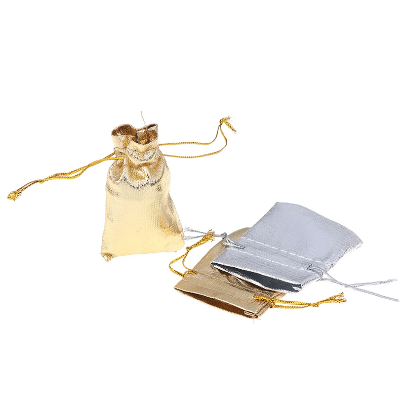 25Pcs/50Pcs 7 * 9cm Drawstring Gift Bags Small Gift Bags Gold and Silver Jewelry Gift Bags Accessories Packaging
25Pcs/50Pcs 7 * 9cm Drawstring Gift Bags Small Gift Bags Gold and Silver Jewelry Gift Bags Accessories Packaging
