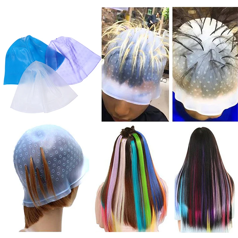 Professional Silicone Reusable Hair Coloring Highlighting Dye Cap Frosting Tipping With Needle Transparent Hair Dyeing Cap
Professional Silicone Reusable Hair Coloring Highlighting Dye Cap Frosting Tipping With Needle Transparent Hair Dyeing Cap