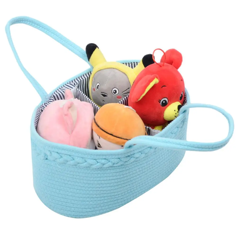 Baby Diaper Storage Box Rope Baby Room Diaper Basket Diaper Storage Box For Wet Wipes Toy Organizer Nappy Bag Storage Basket Bin
Baby Diaper Storage Box Rope Baby Room Diaper Basket Diaper Storage Box For Wet Wipes Toy Organizer Nappy Bag Storage Basket Bin