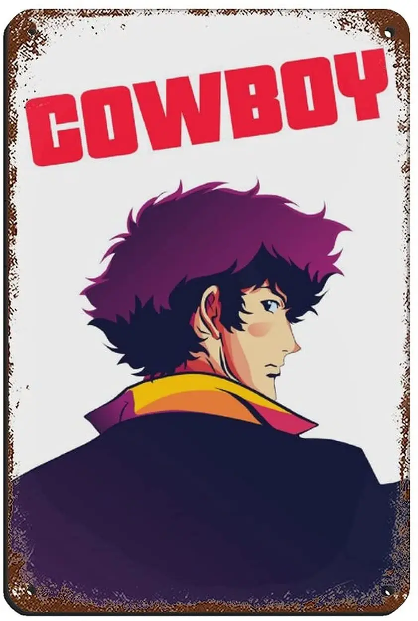 Anime Cowboy Bebop 49 Retro Poster Metal Tin Sign Chic Art Retro Iron Painting Bar People Cafe Family Garage Wall Decoration
Anime Cowboy Bebop 49 Retro Poster Metal Tin Sign Chic Art Retro Iron Painting Bar People Cafe Family Garage Wall Decoration