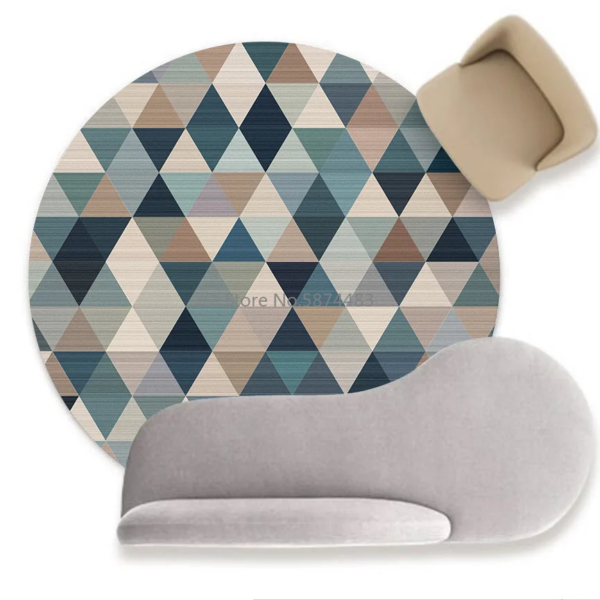 200cm Modern Minimalist Small Triangle Stitching Living Room Bedroom Hanging Basket Chair Round Floor Mat Carpet Customization
200cm Modern Minimalist Small Triangle Stitching Living Room Bedroom Hanging Basket Chair Round Floor Mat Carpet Customization