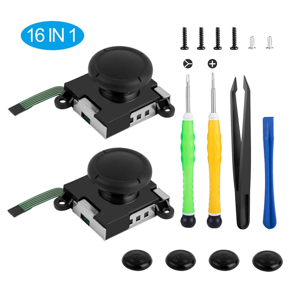 Joy con Disassembly And Repair Kit 3D Joystick Replacement for Nintendo Switch Gaming Accessories Tool 
Joy con Disassembly And Repair Kit 3D Joystick Replacement for Nintendo Switch Gaming Accessories Tool