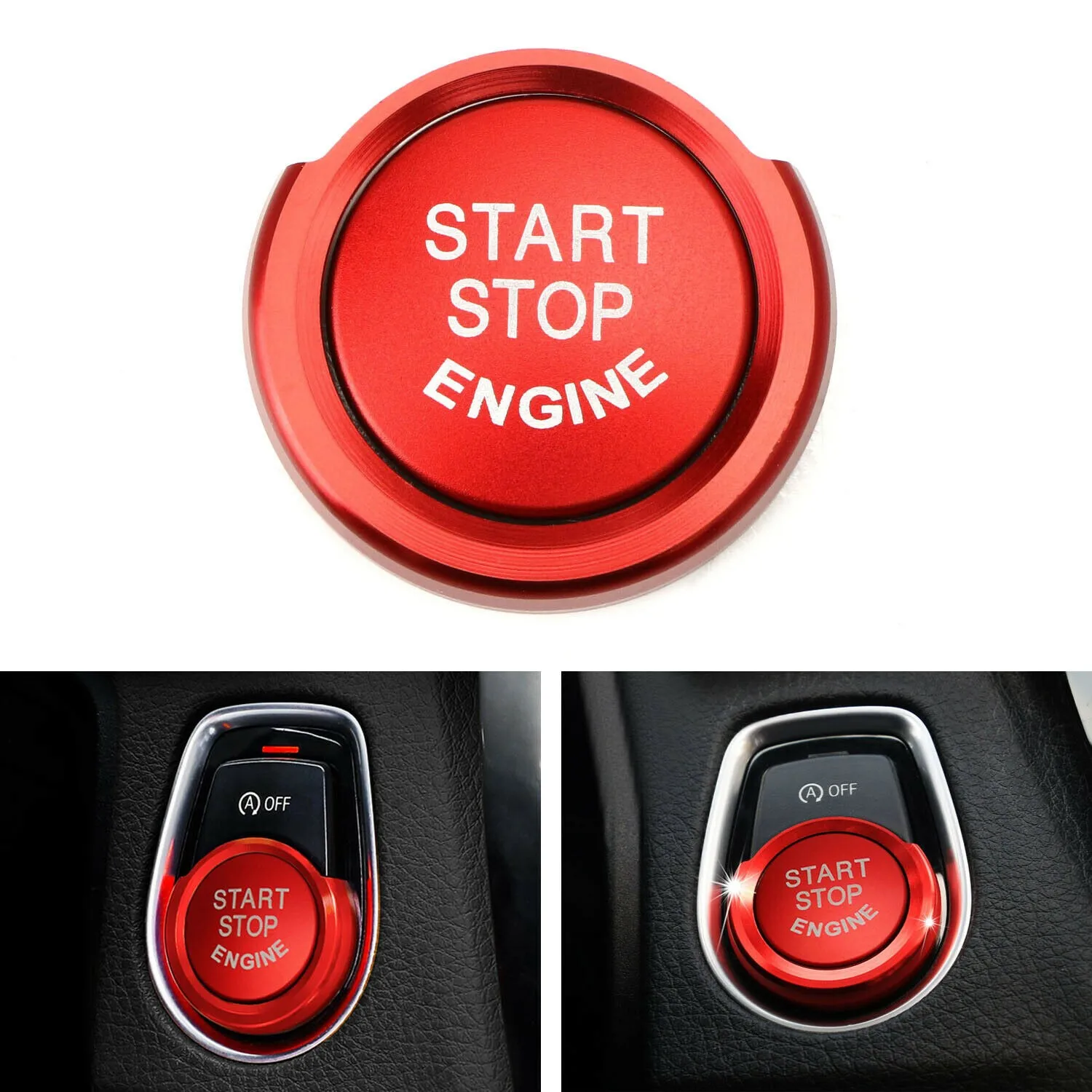 1pc Car Aluminum Keyless Engine Push Start Button W/Surrounding Ring Trim Auto Red Accessories For BMW
1pc Car Aluminum Keyless Engine Push Start Button W/Surrounding Ring Trim Auto Red Accessories For BMW