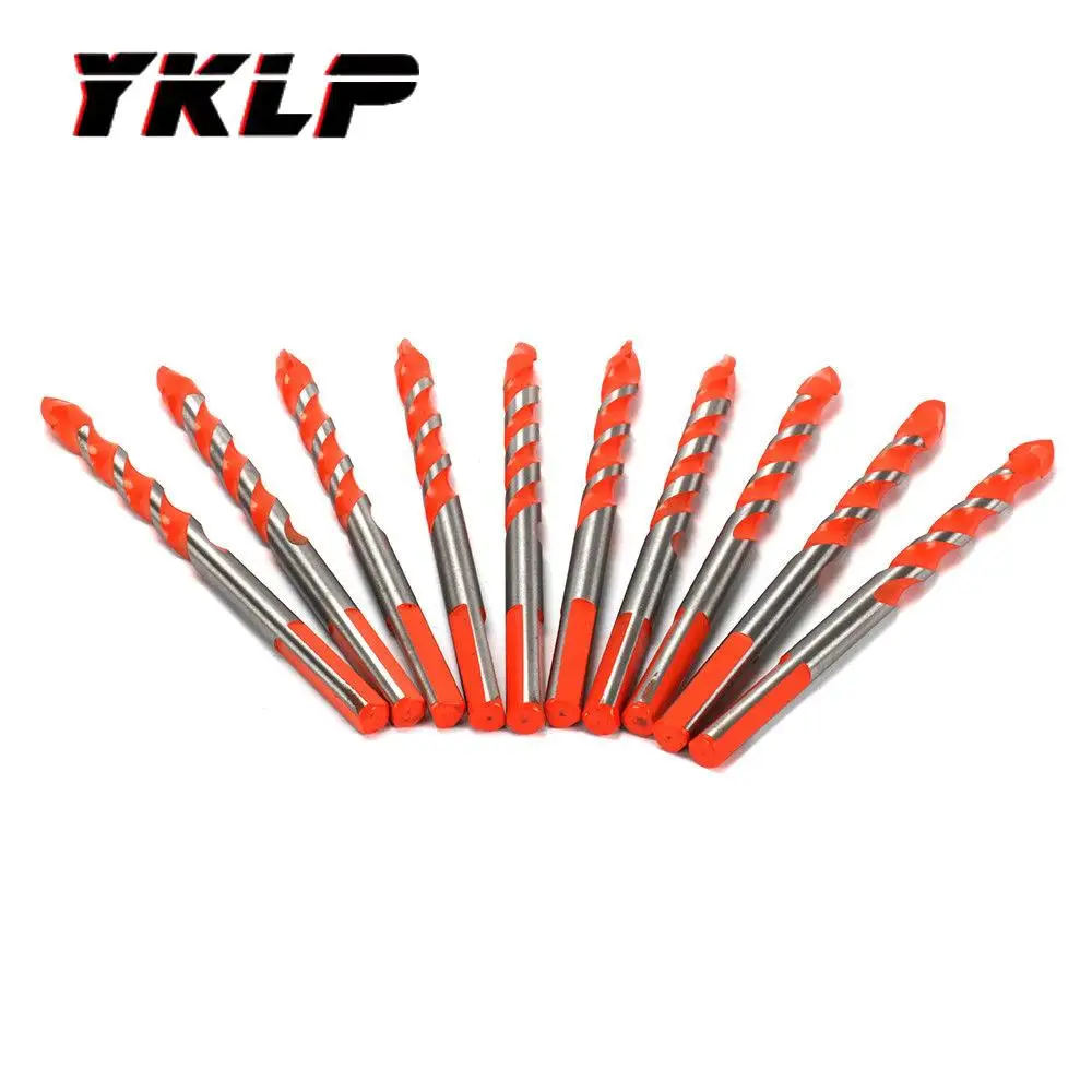 10Pcs 8MM Alloy Twist Drills Bits Triangle Impact Drill Rotary Tools For Ceramic
10Pcs 8MM Alloy Twist Drills Bits Triangle Impact Drill Rotary Tools For Ceramic