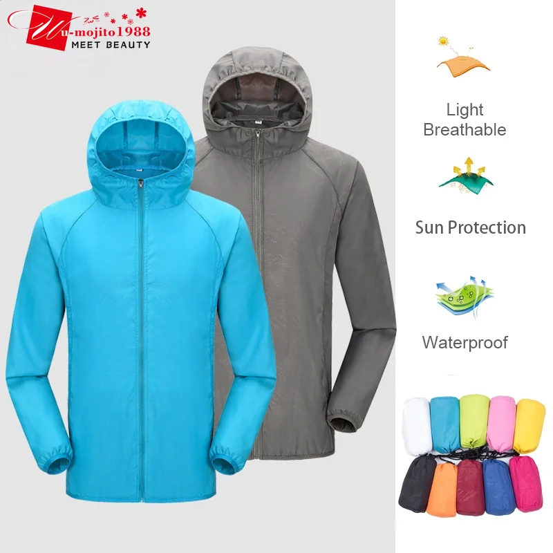Camping Rain Jacket Men Women Waterproof Sun Protection Clothing Fishing Hunting Clothes Quick Dry Skin Windbreaker With Pocket
Camping Rain Jacket Men Women Waterproof Sun Protection Clothing Fishing Hunting Clothes Quick Dry Skin Windbreaker With Pocket