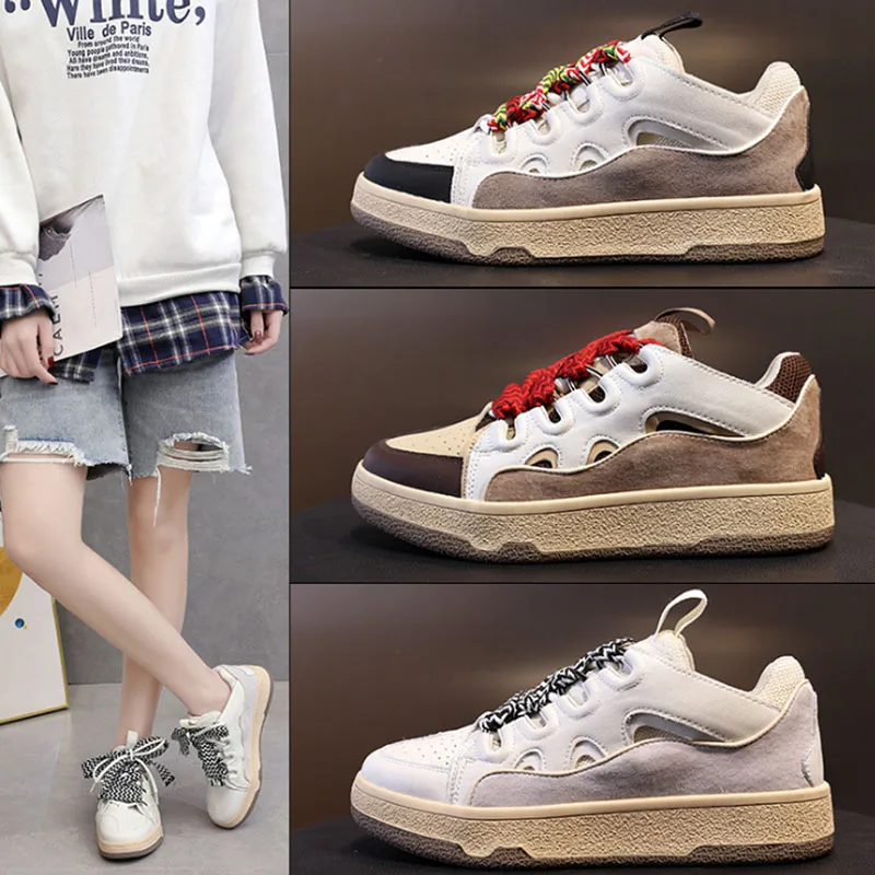 2021 spring new color matching fashion women's flat sole single shoes breathable leisure sports shoes women's small white shoes
2021 spring new color matching fashion women's flat sole single shoes breathable leisure sports shoes women's small white shoes