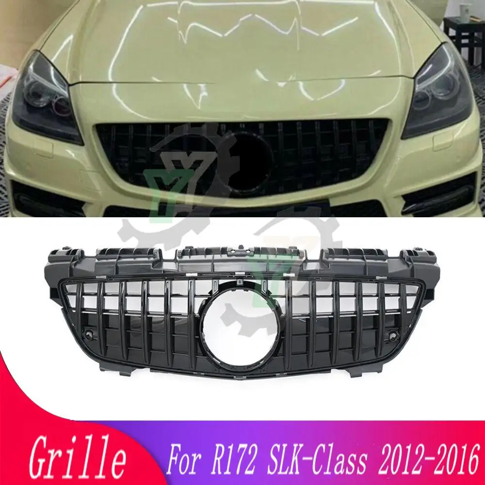 High quality modified GT style front grille for Mercedes-Benz SLK-class R172 SLK200 SLK250 SLK350 2012-2016 car racing grill
High quality modified GT style front grille for Mercedes-Benz SLK-class R172 SLK200 SLK250 SLK350 2012-2016 car racing grill