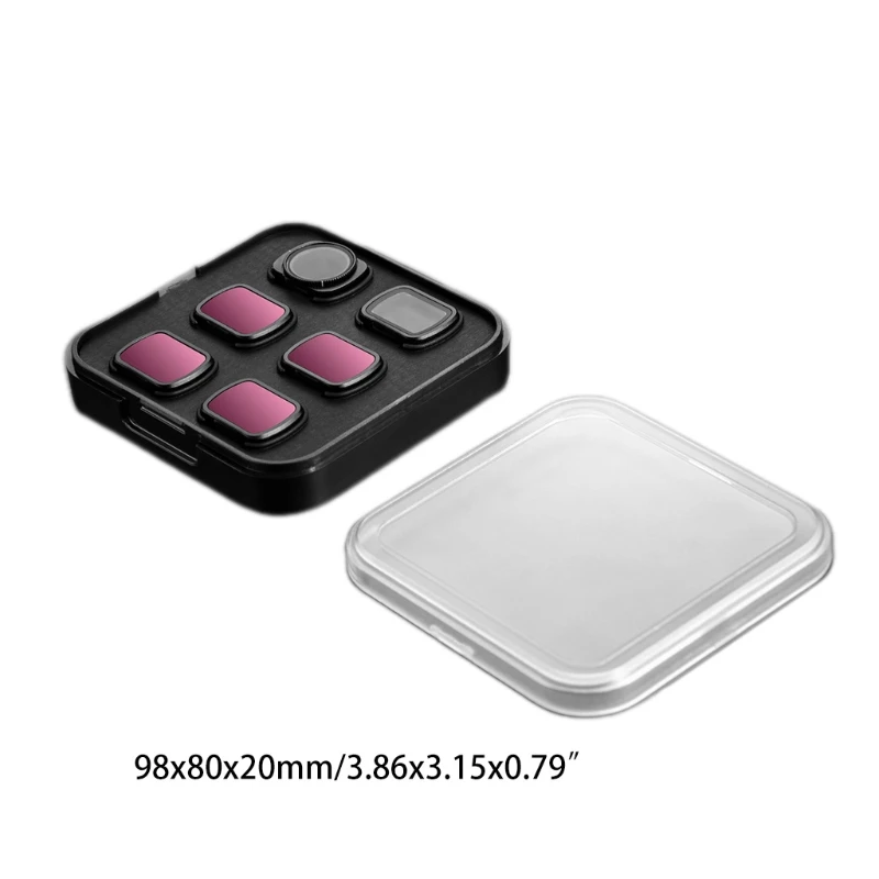 P8DF 6 Pcs/Set Professional Camera Lens Filter Fit for DJI-Osmo Pocket, Pocket 2Premium Image & Video Quality
P8DF 6 Pcs/Set Professional Camera Lens Filter Fit for DJI-Osmo Pocket, Pocket 2Premium Image & Video Quality