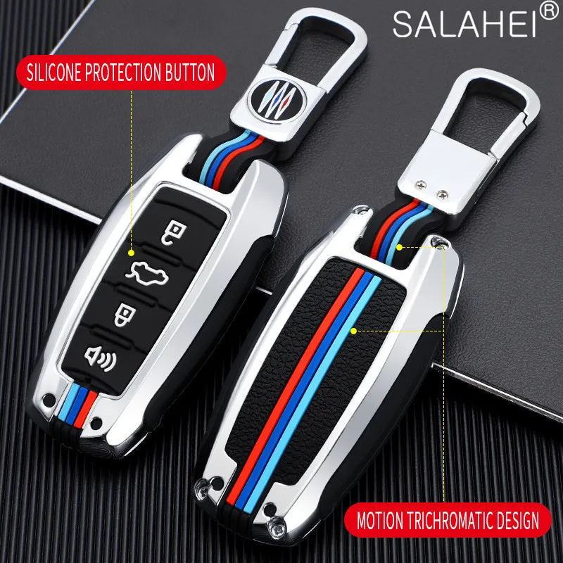 Car Zinc Alloy Silicone Smart Key Case For Great Wall Haval Coupe H7 H8 H9 GWM H6 Auto Key Cover Keychain Decoration Accessories
Car Zinc Alloy Silicone Smart Key Case For Great Wall Haval Coupe H7 H8 H9 GWM H6 Auto Key Cover Keychain Decoration Accessories