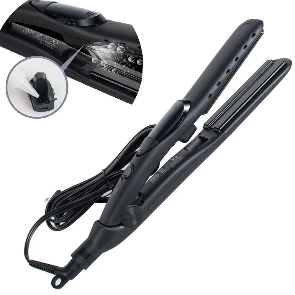 Professional Steam Hair Straightener Ceramic Vapor Hair Flat Iron Steampod Hair Straightening Iron Curler Steamer Hair Styler
Professional Steam Hair Straightener Ceramic Vapor Hair Flat Iron Steampod Hair Straightening Iron Curler Steamer Hair Styler