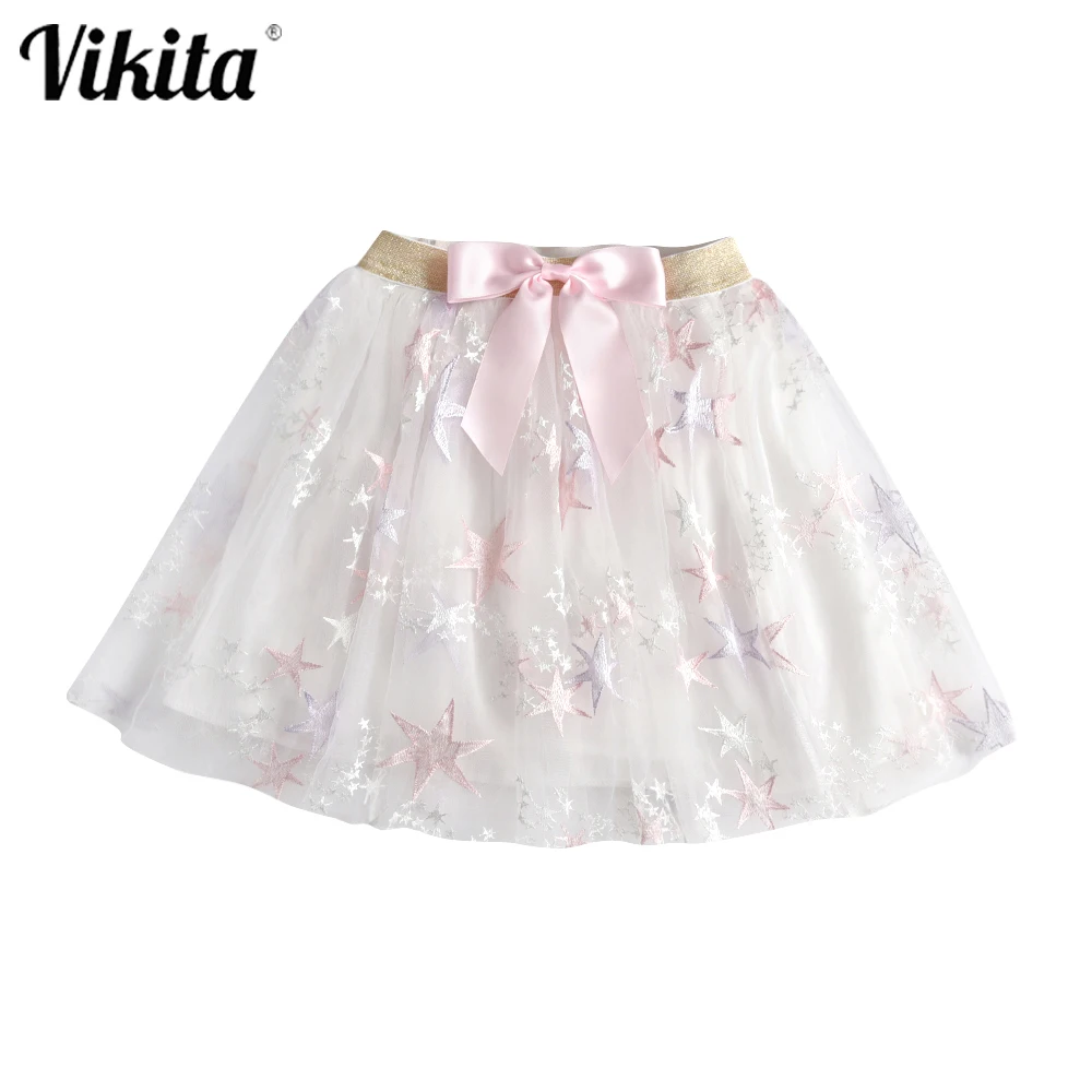 VIKITA Girls Skirts with Bow Children Star Embroidery Skirts Toddlers Baby Girls Autumn Spring Casual Wear Children Clothing
VIKITA Girls Skirts with Bow Children Star Embroidery Skirts Toddlers Baby Girls Autumn Spring Casual Wear Children Clothing