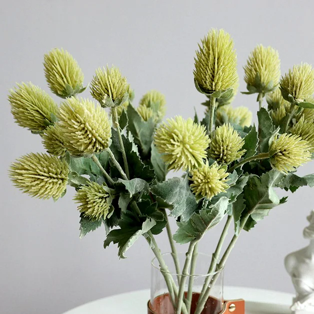 Artificial Flowers, High-quality Eryngium, Soft Decoration Wedding Decoration Green Plants, Home Living Room Garden Plants DIY
Artificial Flowers, High-quality Eryngium, Soft Decoration Wedding Decoration Green Plants, Home Living Room Garden Plants DIY