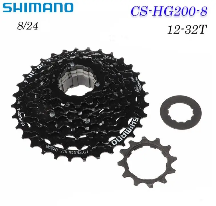 Детали коробки передач велосипеда SHIMANO MTB, магнитная кассета велосипеда, кассеты свободного колеса 12-14-16-18-21-24-28-32T, скоростной велосипед 8S
Детали коробки передач велосипеда SHIMANO MTB, магнитная кассета велосипеда, кассеты свободного колеса 12-14-16-18-21-24-28-32T, скоростной велосипед 8S