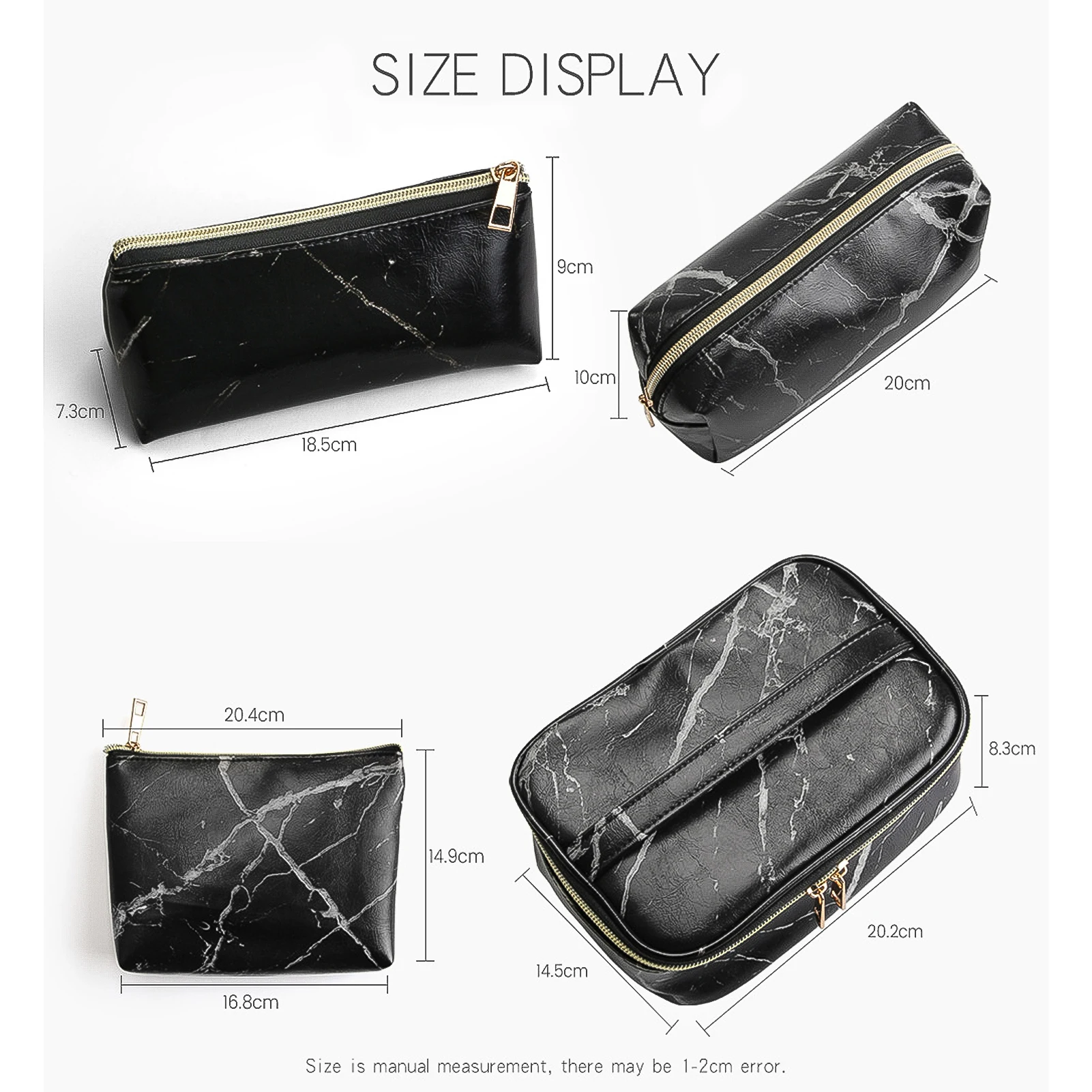 4pcs Cosmetic Travel Bag Portable Cosmetic Bag Makeup Brush Bag Waterproof Storage Bag Storage Bag Universal Marble Storage Bag
4pcs Cosmetic Travel Bag Portable Cosmetic Bag Makeup Brush Bag Waterproof Storage Bag Storage Bag Universal Marble Storage Bag