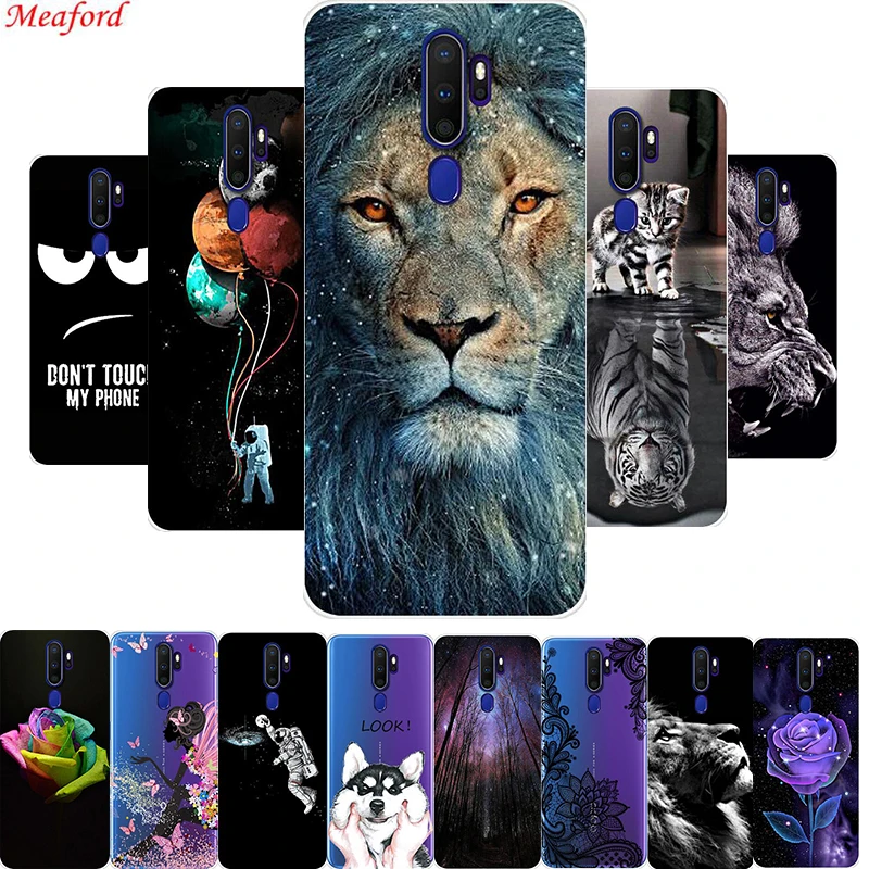 6 5 ”чехол для OPPO A5 A9 2020 Чехол Мягкий ТПУ чехол телефона Reno 2Z 2F 2 Capa|Бамперы| |