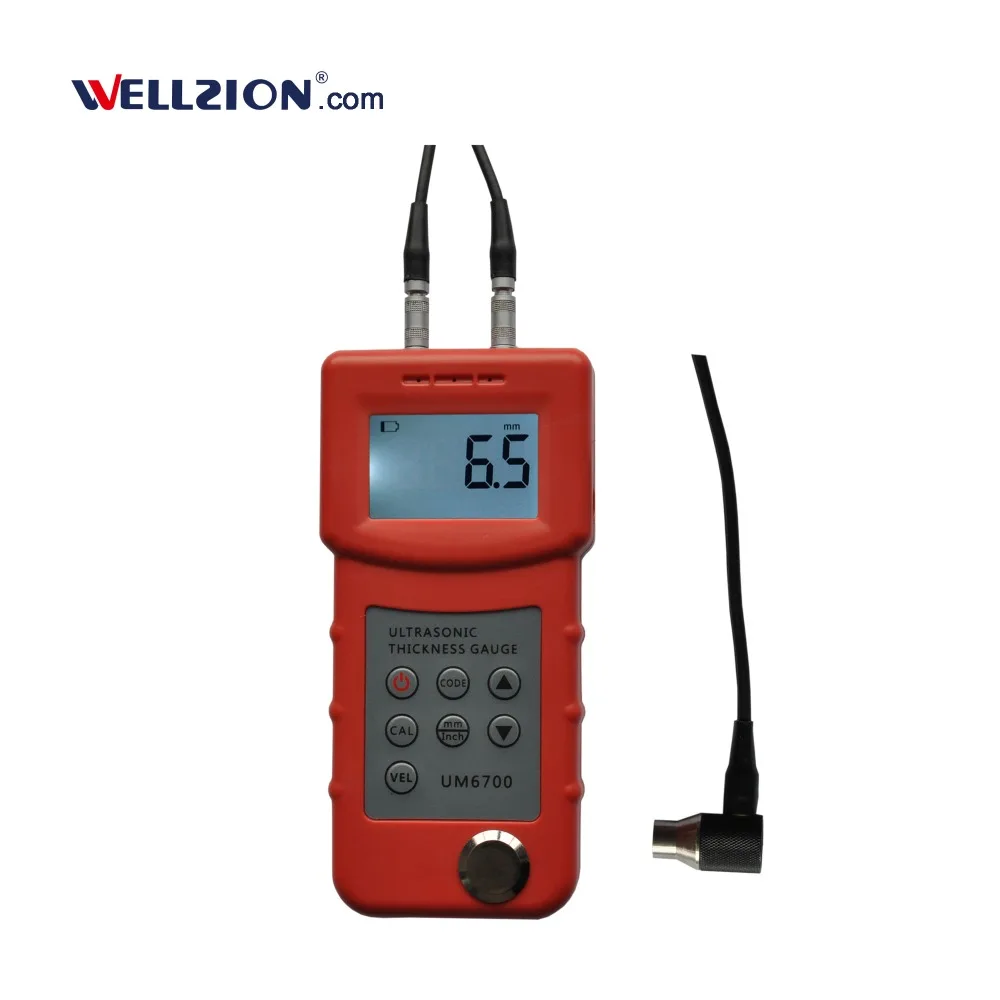 UM6700,1.0~280mm Status Indicator of the Coupling Portable ultrasonic thickness gauge
UM6700,1.0~280mm Status Indicator of the Coupling Portable ultrasonic thickness gauge