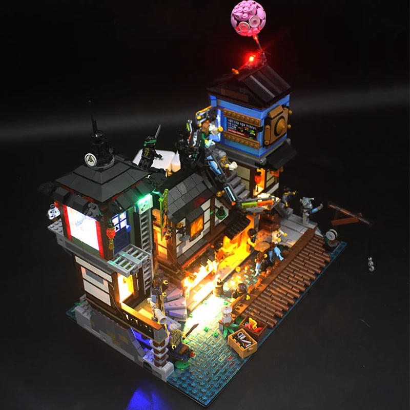 IN STOCK LED Light Set For NINJA City Docks Ninja Movie Compatible with 70657 06083 Building lepining Blocks bricks Toys Gifts
IN STOCK LED Light Set For NINJA City Docks Ninja Movie Compatible with 70657 06083 Building lepining Blocks bricks Toys Gifts