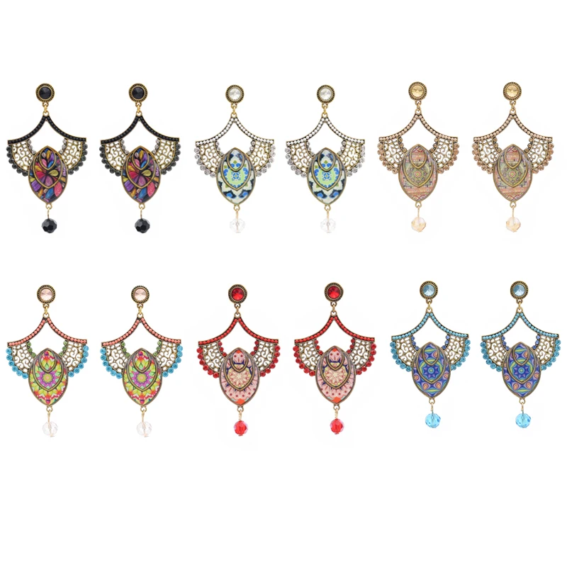 New Ethnic Style Earrings Women Exaggerated Fashion Hundred Matching Accessories Temperament Long Ear Jewelry Pendant.
New Ethnic Style Earrings Women Exaggerated Fashion Hundred Matching Accessories Temperament Long Ear Jewelry Pendant.