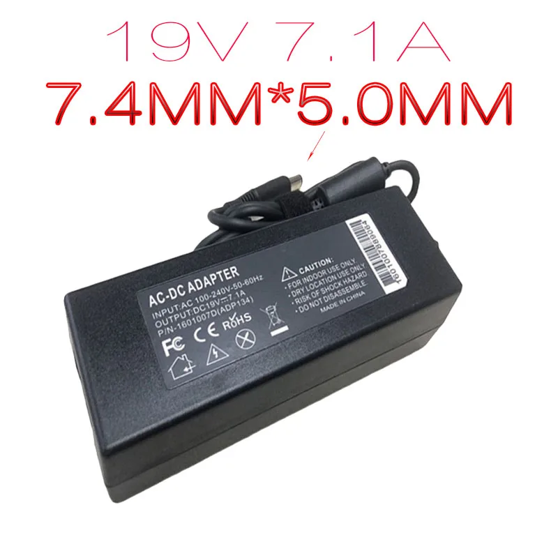 19V 7.1A блок питания для ноутбука hp HSTNN LA01 PA 1131 08HC зарядное устройство адаптер DA01 391174