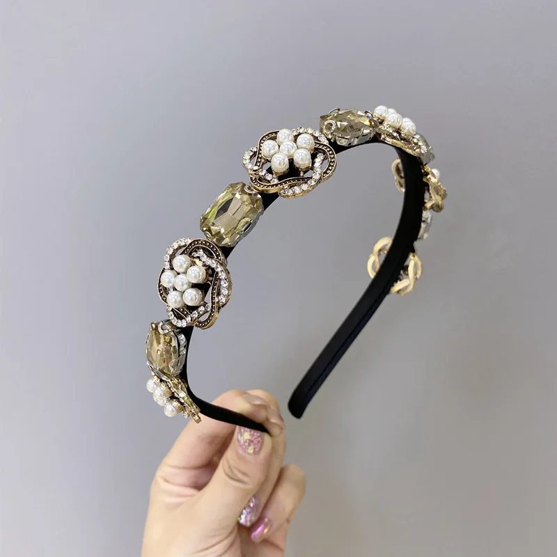 Rhinestone Geometric Crystal Head Hoop Headbands For Women Bridal Wedding Hair Accessories Pearls Hair Hoop Hair Accessories Hot
Rhinestone Geometric Crystal Head Hoop Headbands For Women Bridal Wedding Hair Accessories Pearls Hair Hoop Hair Accessories Hot