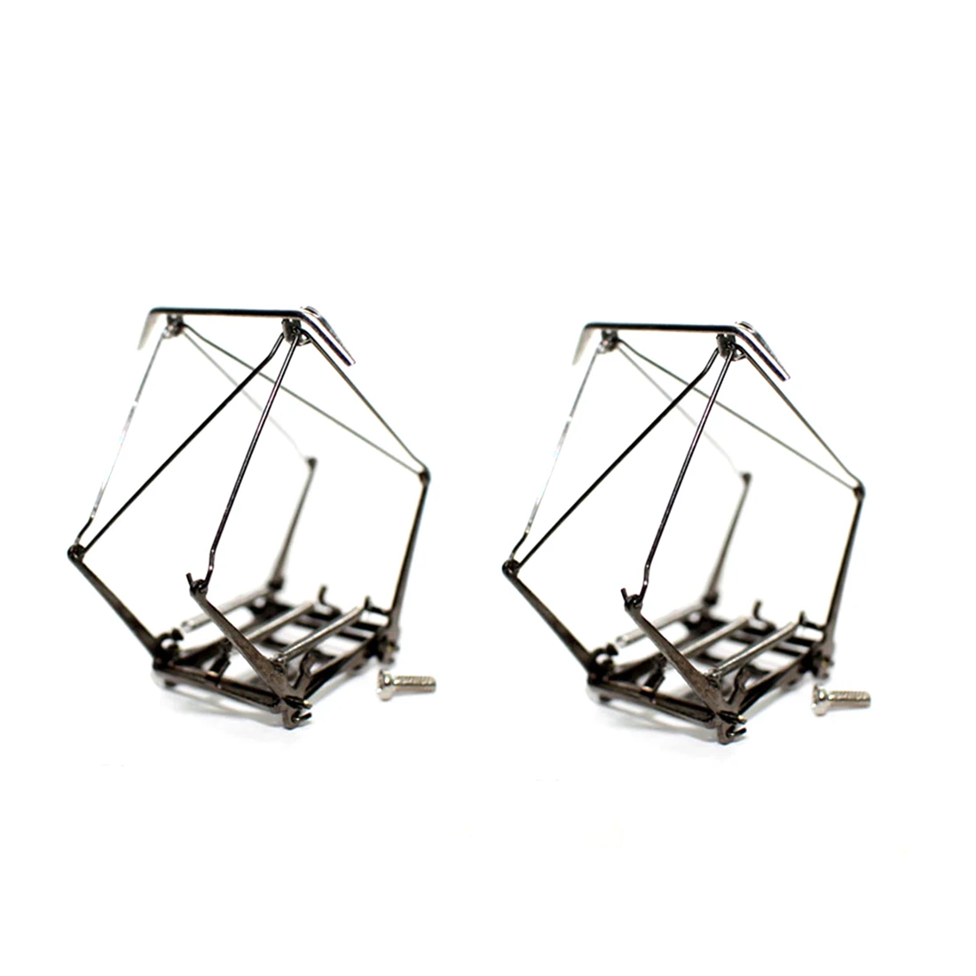2Pcs HO Scale 1:87 Electric Traction Locomotive Pantograph Arm Bow Train Arm Bow Pantograph Alloy Powered for bachmann
2Pcs HO Scale 1:87 Electric Traction Locomotive Pantograph Arm Bow Train Arm Bow Pantograph Alloy Powered for bachmann