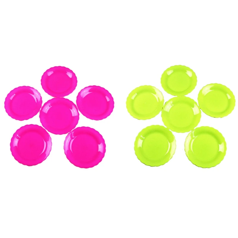12 Pack Reusable Plastic Plate Flower Design Color Dinnerware Plates Cake Dish Fruit Snack Plate-Rose Red & Green
12 Pack Reusable Plastic Plate Flower Design Color Dinnerware Plates Cake Dish Fruit Snack Plate-Rose Red & Green