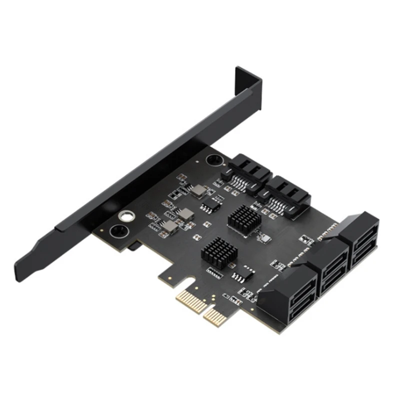PCIE1X to SATA III 8-Port Expansion Card 8 SATA 3.0 6Gbps Converter Supports Large-Capacity Hard Drives and SSDs Dropshipping
PCIE1X to SATA III 8-Port Expansion Card 8 SATA 3.0 6Gbps Converter Supports Large-Capacity Hard Drives and SSDs Dropshipping