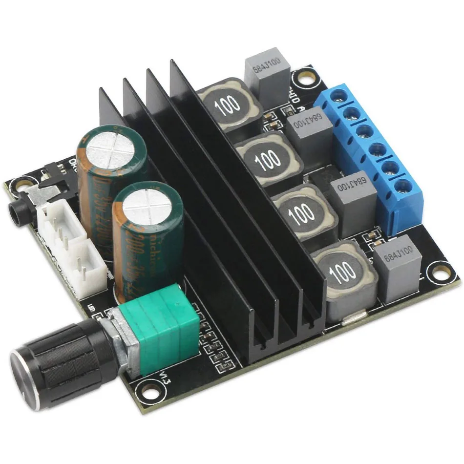 TPA3116 HIFI высокомощный цифровой усилитель класса d 2 1 плата стерео вход и Super bass Out 50