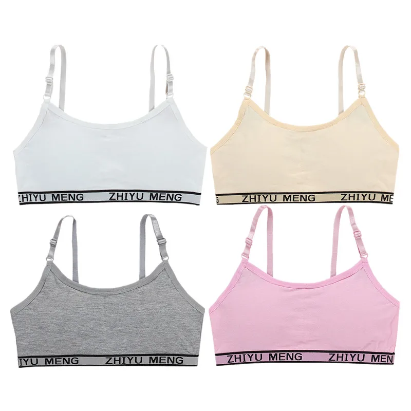 2pcs Teens Girls Sports Bra Puberty Underwear Wireless Teenager Girls Sport Bra Chest Pad Cotton Young Girls Training Bra
2pcs Teens Girls Sports Bra Puberty Underwear Wireless Teenager Girls Sport Bra Chest Pad Cotton Young Girls Training Bra