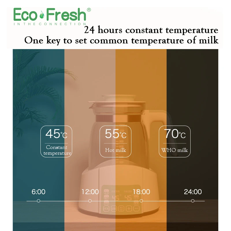 Intelligent constant temperature milk powder leveling kettle milk regulator insulation pot automatic milk warming milk powder
Intelligent constant temperature milk powder leveling kettle milk regulator insulation pot automatic milk warming milk powder