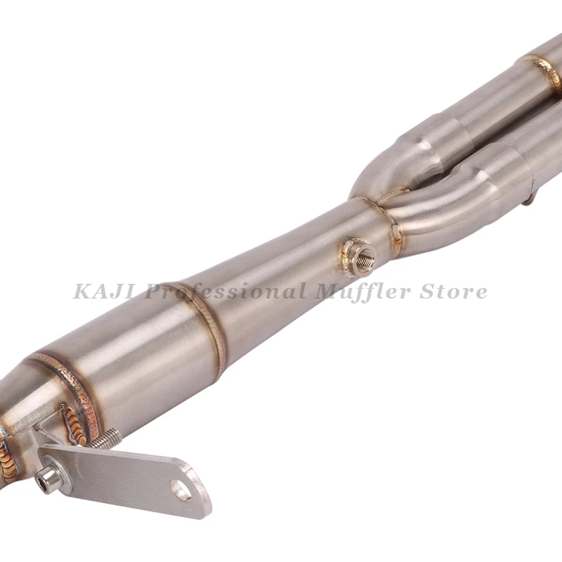 Motorcycle Exhaust Escape Modified With Catalyst Front Middle Link Pipe Slip On For BMW C600 SPORT 650GT 2012 2013 2014 2015
Motorcycle Exhaust Escape Modified With Catalyst Front Middle Link Pipe Slip On For BMW C600 SPORT 650GT 2012 2013 2014 2015