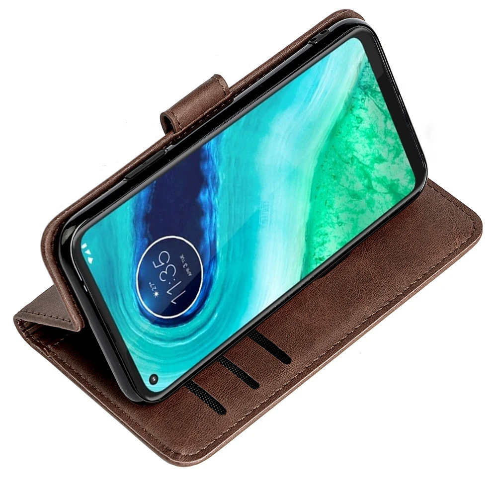 ROEMI For Motorola Moto G8 Compact Cover Case Plain Leather Wallets Leather PU Wallet Flip Case Leather Case with Front Buckle
ROEMI For Motorola Moto G8 Compact Cover Case Plain Leather Wallets Leather PU Wallet Flip Case Leather Case with Front Buckle