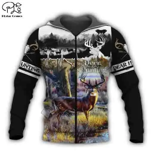 PLstar Cosmos 3DPrint Hunter hunting Deer moose Animal Unisex Harajuku Streetwear Man/Woman Funny Hoodies/Sweatshirt/Jacket/-a2
PLstar Cosmos 3DPrint Hunter hunting Deer moose Animal Unisex Harajuku Streetwear Man/Woman Funny Hoodies/Sweatshirt/Jacket/-a2