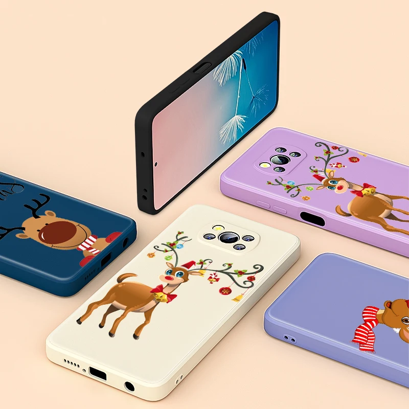 Happy fawn christmas For Xiaomi X3 C3 F3 X2 M2 GT NFC Pro 5G Liquid Soft Cover Phone Case
Happy fawn christmas For Xiaomi X3 C3 F3 X2 M2 GT NFC Pro 5G Liquid Soft Cover Phone Case