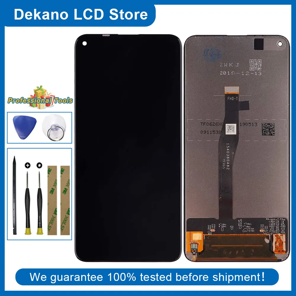 6.26'' LCD Display For Huawei Honor 20 Pro YAL-AL10 YAL-L41 LCD Display Touch Screen Digitizer Assembly Parts For Honor Nova 5T
6.26'' LCD Display For Huawei Honor 20 Pro YAL-AL10 YAL-L41 LCD Display Touch Screen Digitizer Assembly Parts For Honor Nova 5T