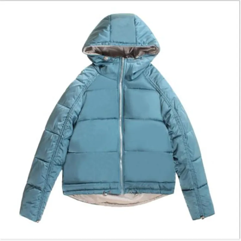 2019 New Casual Winter Women Jacket Hooded Short Cottton-Padded Coat Lady Long Sleeve Loose Snow Wear Manteau Femme Hiver H175
2019 New Casual Winter Women Jacket Hooded Short Cottton-Padded Coat Lady Long Sleeve Loose Snow Wear Manteau Femme Hiver H175