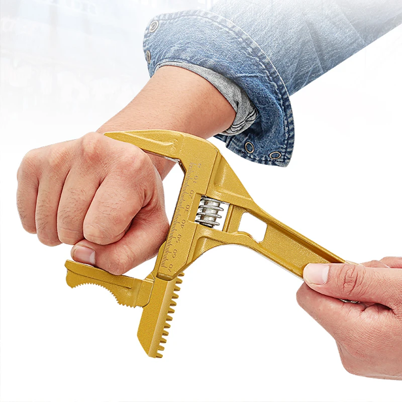Adjustable Wrench Universal Key Spanner Multifunctional Wrench Water Pipe Wrenches Repair Wrenches Repair Spanner Hand Tools
Adjustable Wrench Universal Key Spanner Multifunctional Wrench Water Pipe Wrenches Repair Wrenches Repair Spanner Hand Tools
