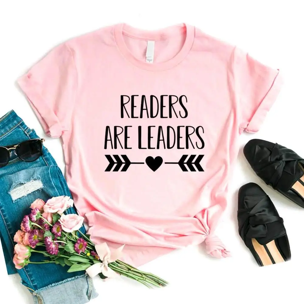 readers are leaders Women tshirt Cotton Casual Funny t shirt Gift For Lady Yong Girl Top Tee 6 Color Drop Ship A-47
readers are leaders Women tshirt Cotton Casual Funny t shirt Gift For Lady Yong Girl Top Tee 6 Color Drop Ship A-47