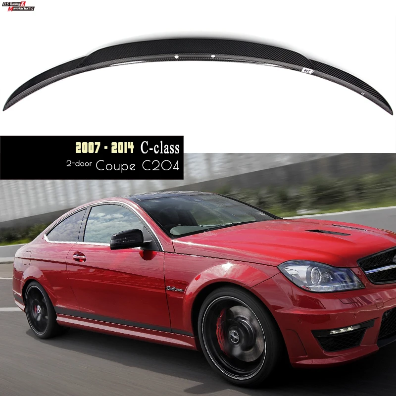 Low-kick 3K Twill Carbon Fiber Trunk Spoiler for Mercedes C204 Coupe - 2007 - 2014 C Class, UV Cut, Great Fitment
Low-kick 3K Twill Carbon Fiber Trunk Spoiler for Mercedes C204 Coupe - 2007 - 2014 C Class, UV Cut, Great Fitment