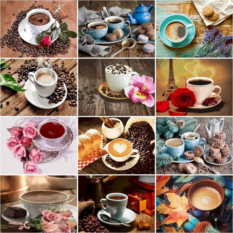 Gatyztory Oil Painting By Numbers Coffee Cup Unframe DIY Unique Gift Coloring By Numbers Flowers Picture For Living Room Home De
Gatyztory Oil Painting By Numbers Coffee Cup Unframe DIY Unique Gift Coloring By Numbers Flowers Picture For Living Room Home De