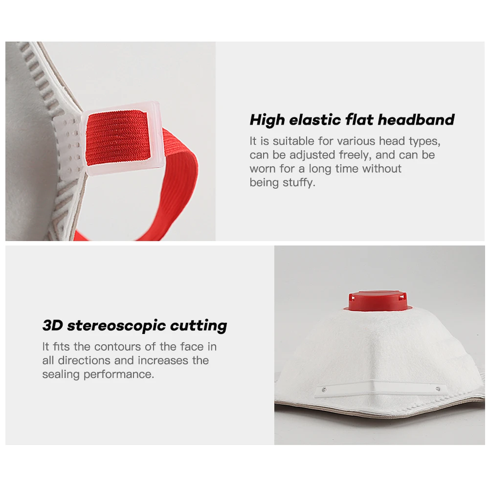 10PCS FFP3 5 Layers 99% Stofdicht Mascarillas Dustproof Reusable Half Cup Mouth Valve FFP3 Masks Fast Shipping From Poland
10PCS FFP3 5 Layers 99% Stofdicht Mascarillas Dustproof Reusable Half Cup Mouth Valve FFP3 Masks Fast Shipping From Poland