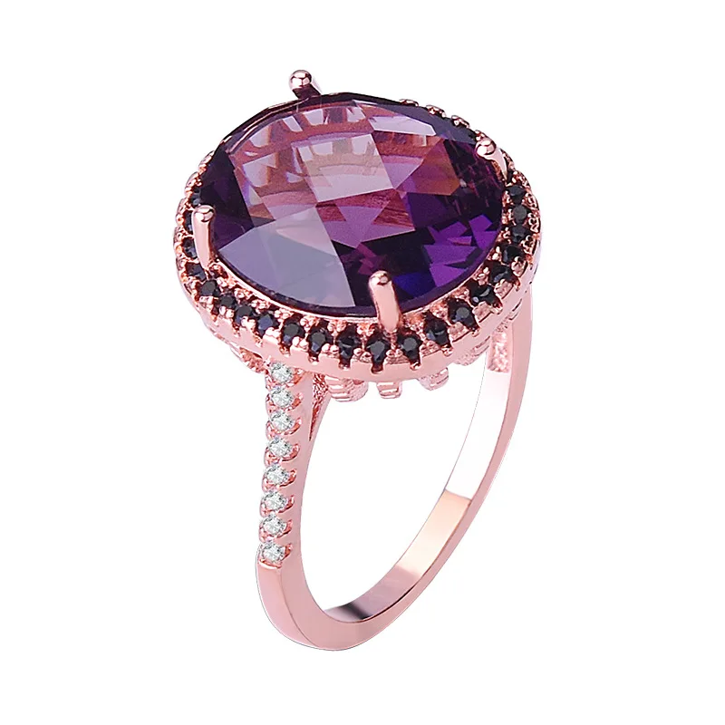 Jewepisode Vintage Oval Amethyst Diamond Rings for Women Real 925 Silver Jewelry Anniversary Cocktail Party Ring Wholesale Gift
Jewepisode Vintage Oval Amethyst Diamond Rings for Women Real 925 Silver Jewelry Anniversary Cocktail Party Ring Wholesale Gift