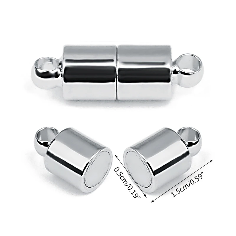 X4YA 10 Pairs Jewelry Making Line End Caps Leather Magnetic Buckle Leather Rope Necklace/bracelet Clasp Jewelry Accessories
X4YA 10 Pairs Jewelry Making Line End Caps Leather Magnetic Buckle Leather Rope Necklace/bracelet Clasp Jewelry Accessories